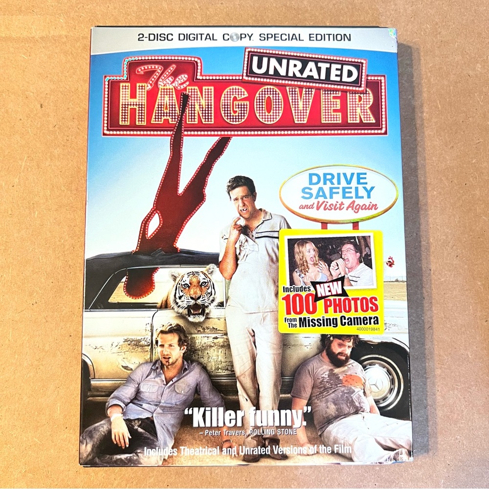 DVD - The Hangover - Unrated - Movie‎ - Comedy